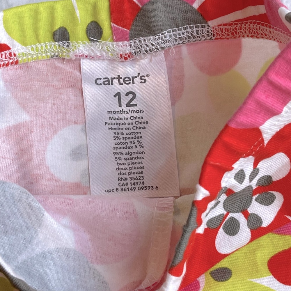 Carter’s Ruffled Tank & Shorts Set - Picture 6 of 8